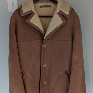 "Sawyer of Napa" Men's shearling coat